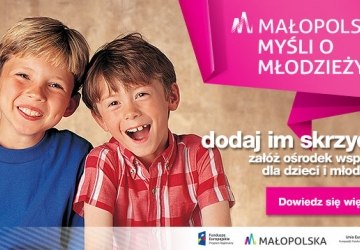 100 mln zł na Placówki Wsparcia Dziennego w Małopolsce