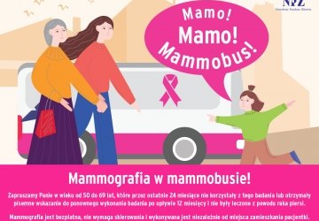 Mamo! Mamo! Mammobus! Mammografia w mammobusie