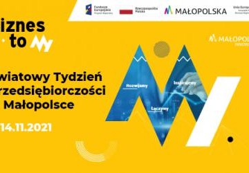 Światowy Tydzień Przedsiębiorczości w Małopolsce 8-14 listopada 2021 r.