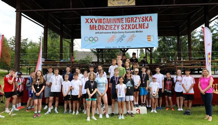 XXVIII Gminne Igrzyska Młodzieży pod patronatem wójta Andrzeja Stanka