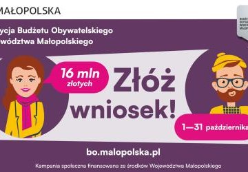 Wystartowała 8. edycja Budżetu Obywatelskiego Województwa Małopolskiego